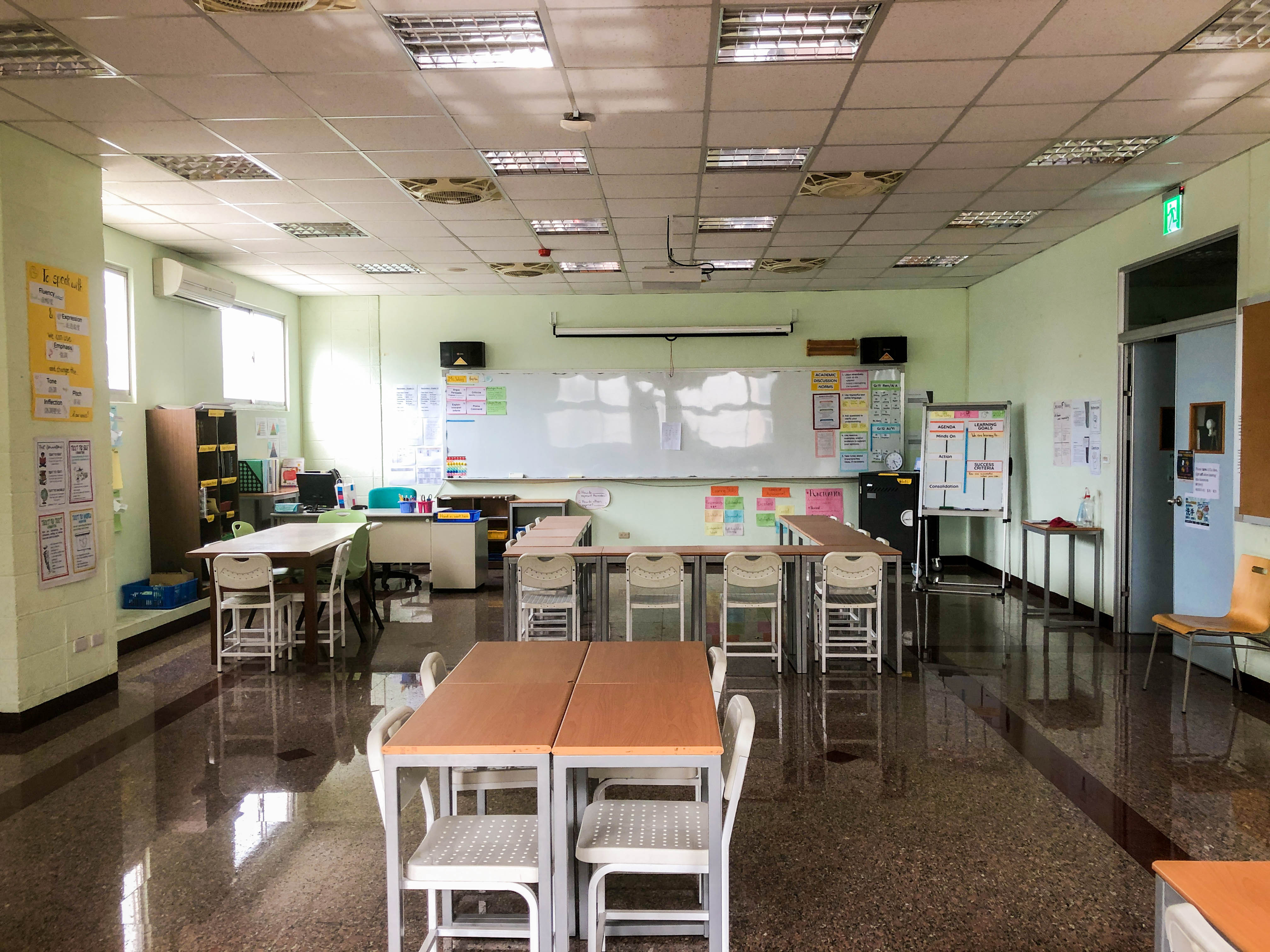 empty classroom 2